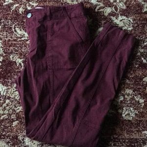 Lou and Grey Burgundy Cargo Pants - BNWT